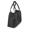 A black Valentino Bags shopper bag shown from a side angle against a white background. Produktbild-Vorschau