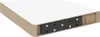 A close-up, angled view of a white corner shelf with a black mounting bracket attached to its underside. Produktbild-Vorschau
