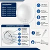 Kabellose LED Kugelleuchte 50 cm – Akku, Farbwechsel, IP54, Produktbild-Vorschau 2