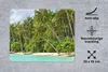 MuchoWow® Mauspad Mousepad Palme - Meer - Tropisch 23x19 cm Produktbild-Vorschau 2
