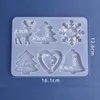 Stampo in silicone a tema natalizio per il fai-da-te e il Anteprima dell’immagine prodotto 2