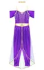 A full-body view of a purple princess costume laid flat against a white background. Anteprima dell’immagine prodotto
