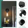 ZMH Deckenstrahler 1 flammig Schwarz E27 Deckenlampe Produktbild-Vorschau 8