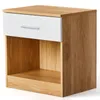 FCH Comodino, con cassetti Tavolino Comodino, 39 x 28 x 41 Anteprima dell’immagine prodotto 1