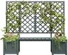 Spalier mit Blumenkasten und Sitzflächen, Produktbild-Vorschau 1