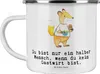 Mr. & Mrs. Panda Teetasse Gastwirt Herz - Weiß - Geschenk, Produktbild-Vorschau 1