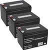 3x 12V 15Ah AKKU BATTERIE Elektro Roller  E-Scooter 1885 Produktbild-Vorschau 1