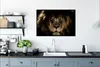 MuchoWow® Gerahmtes Poster Löwe - Tiere - Schwarz - Porträt Produktbild-Vorschau 3