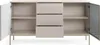 An open sideboard with shelves and drawers, displayed against a white background. Produktbild-Vorschau