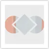 Poster - Poster ohne Rahmen - Stück Geometrisch Diamant - Produktbild-Vorschau 1