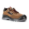 A single brown work shoe is shown against a white background. Produktbild-Vorschau