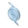 Cavo Usb Baseus Free2Pull Usb-C Do Ip 20W 1M (Niebieski) Anteprima dell’immagine prodotto 2