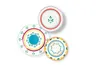 Set di stoviglie Excelsa 18 pezzi in porcellana colorata Anteprima dell’immagine prodotto 4