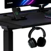 Ultradesk VORTEX - Schwarz - Computertisch mit elektrischer Produktbild-Vorschau 18