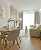 Coussin décoratif GAJA 4 beige foncé 24 Rond beige foncé Voir les images du produit 5