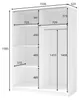 raumhirsch KLEIDERSCHRANK Schwarz 151/199/62 Produktbild-Vorschau 3