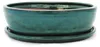 Bonsai-Schale mit Unterteller Gr. 4 - Grün - oval - Modell Produktbild-Vorschau 1