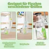 6er-Set Flaschenreiniger, Reinigungsperlen, 7,5 × 3 cm, grün Vista previa de la imagen del producto