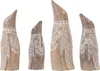 lot de 2 objets déco boho Figurine animale en bois Pingouin Voir les images du produit 3