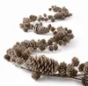 Zapfengirlande 150cm, echte Tannenzapfen, Weihnachtsdeko Produktbild-Vorschau 1