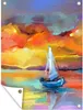 MuchoWow® 60x80 cm Outdoor-Poster Gartendeko Sichtschutz Produktbild-Vorschau 1