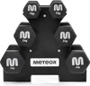Meteor Hexagon Hantelset 12 kg – 6-teiliges Kurzhantel-Set Produktbild-Vorschau 5
