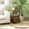 HOMCOM Beistelltisch Couchtisch mit Aufladestation, Produktbild-Vorschau 5
