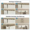 doporro Garderobenhaken Kleiderhaken Wand mit 14 Haken für Produktbild-Vorschau 6