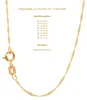 Goldkette Singapurkette Halskette Breite 1,0 mm 50 cm 333-8 Produktbild-Vorschau 2