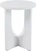 Odkládací stolek 'Kysdajore' kulatý MDF 50 x Ø40 cm Bílý Náhled obrázku produktu 5