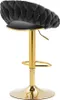Verstellbarer Hocker, Barhocker, FARVISO schwarz elegant Produktbild-Vorschau 2