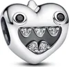 Pandora Mummy's Little Monster Heart Charm 793768C01 Náhled obrázku produktu 1