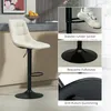 Lot de 2 tabourets de bar HOMCOM, tabourets rembourrés avec Voir les images du produit 8