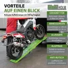 TRUTZHOLM 1x Auffahrrampe klappbar 228 cm Traglast 340 kg Produktbild-Vorschau 8