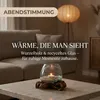 Windlicht aus recyceltem Glas auf Wurzelholz - Produktbild-Vorschau 6