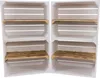 9er Set neue weiße Holzkiste mit geflammten Mittelbrett Produktbild-Vorschau 4