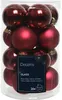 Burgunderrote Weihnachtskugeln, 16er-Set. Produktbild-Vorschau 1