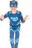 PJ Masks Kostüm Catboy für Kinder von Vorne die Finger zu Katzenkrallen geformt Voir les images du produit
