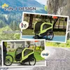 PawHut 2-in-1 hondenkar, fietskar voor honden, hondenwagen Productafbeelding-voorbeeld 4
