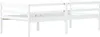 vidaXL Lit en bois massif pin blanc 90x200 cm Voir les images du produit 6