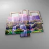 Bild auf Leinwand - Leinwandbild - Wasserfall Natur - Produktbild-Vorschau 2