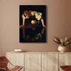 Stampa su tela - Caravaggio, Narciso - 80x60 cm Anteprima dell’immagine prodotto 2