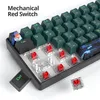 Gaming Tastatur 60 Prozent,61 Tasten mit Lineare rote Produktbild-Vorschau 3