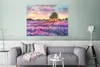 MuchoWow® Poster Lavendel - Farbe - Vögel - Bäume - Lila Produktbild-Vorschau 5