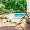 Outsunny Hängemattengestell Metall mit Haken 360x92x112 cm Produktbild-Vorschau 8