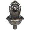 vidaXL Wandbrunnen Löwenkopf Design Bronze Produktbild-Vorschau 2