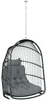 Outsunny Hängesessel Hängekorb mit Kissen Polyrattan Produktbild-Vorschau 1
