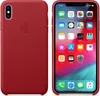 Apple Leder Case fr iPhone XS Max MRWQ2ZM/A rot rot Produktbild-Vorschau 1