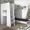 Marlux-Meble Hochbett JSM-7 90x200 TREPPE Links mit Produktbild-Vorschau 2