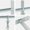 Collage of close-up shots showing the details of a metal window grille. Náhľad obrázku produktu